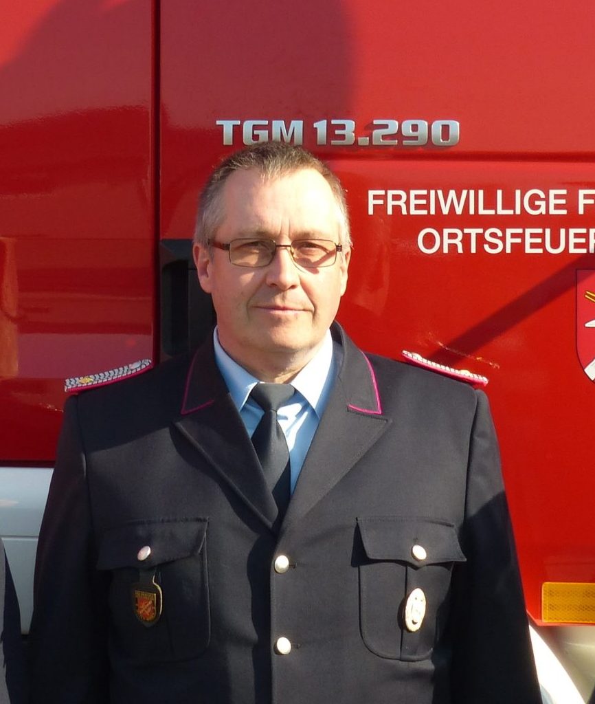 Porträt des Ortsbrandmeisters der Ortsfeuerwehr